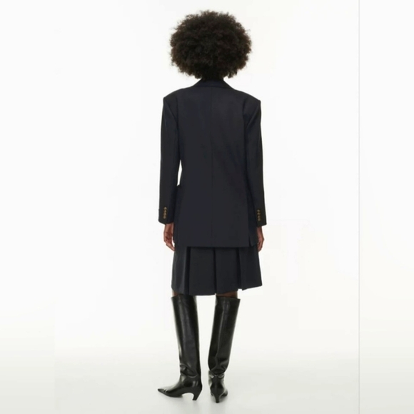 WILFRED Alegro Black Blazer with Gold Buttons from Aritzia. Size Small. 🖤 NWT - Picture 13 of 16